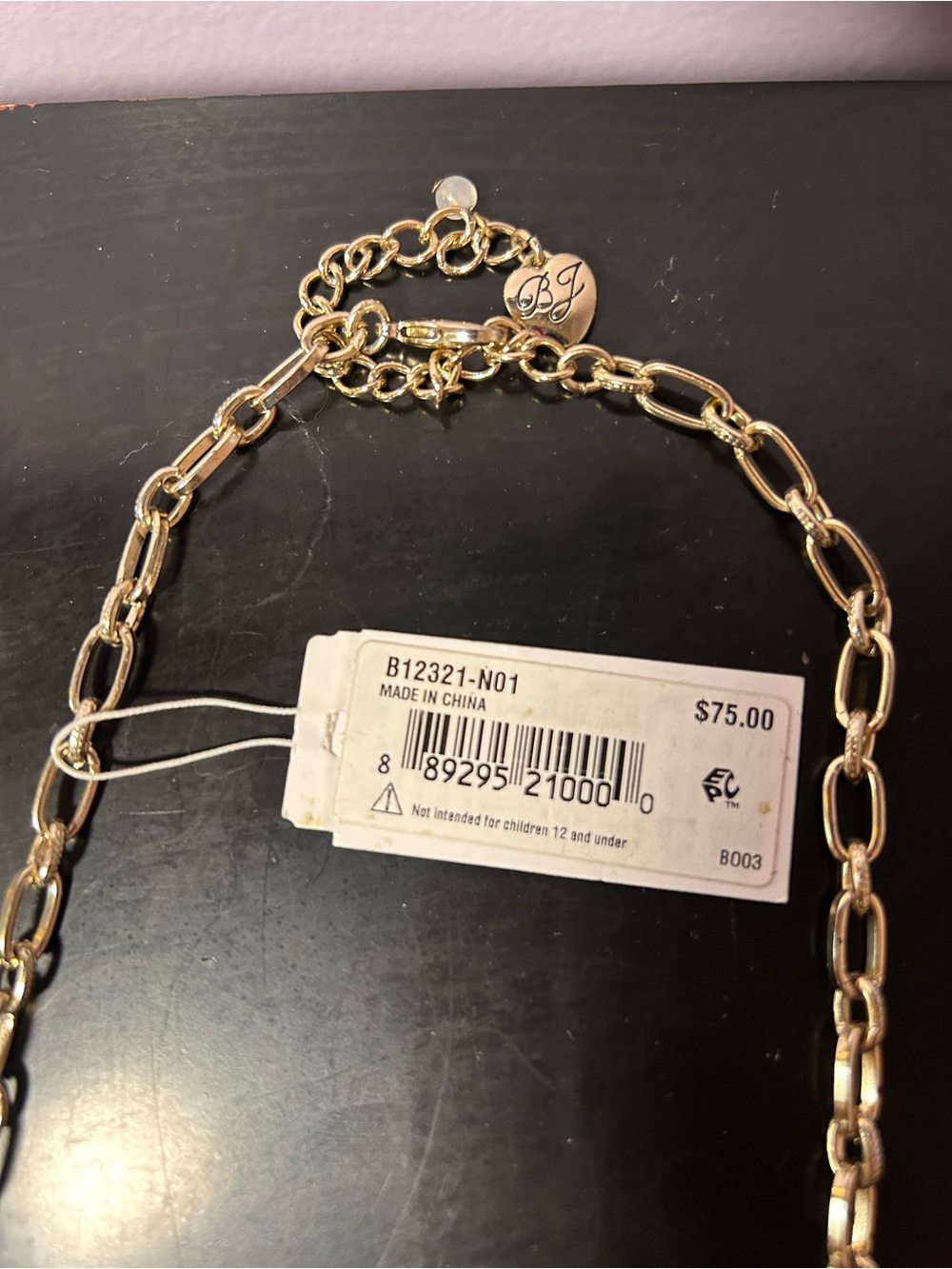 Betsey Johnson Hummingbird Necklace (NWT) - Picture 3 of 6